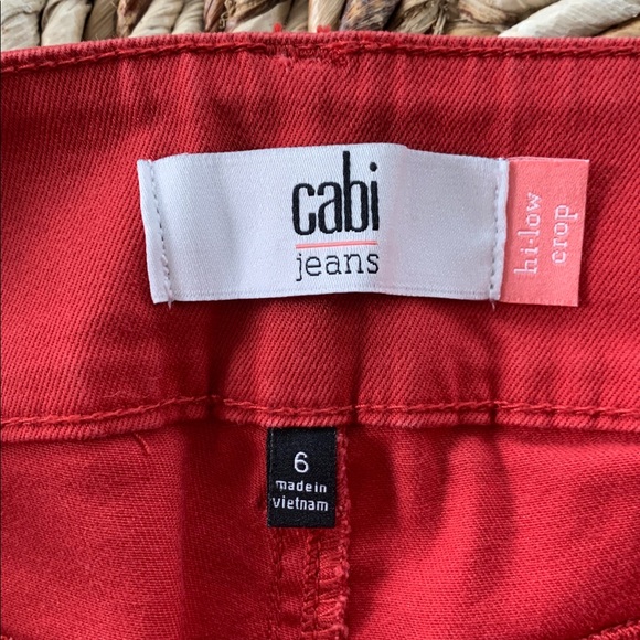 CAbi Moulin Rouge Hi Low Crop - Picture 12 of 16